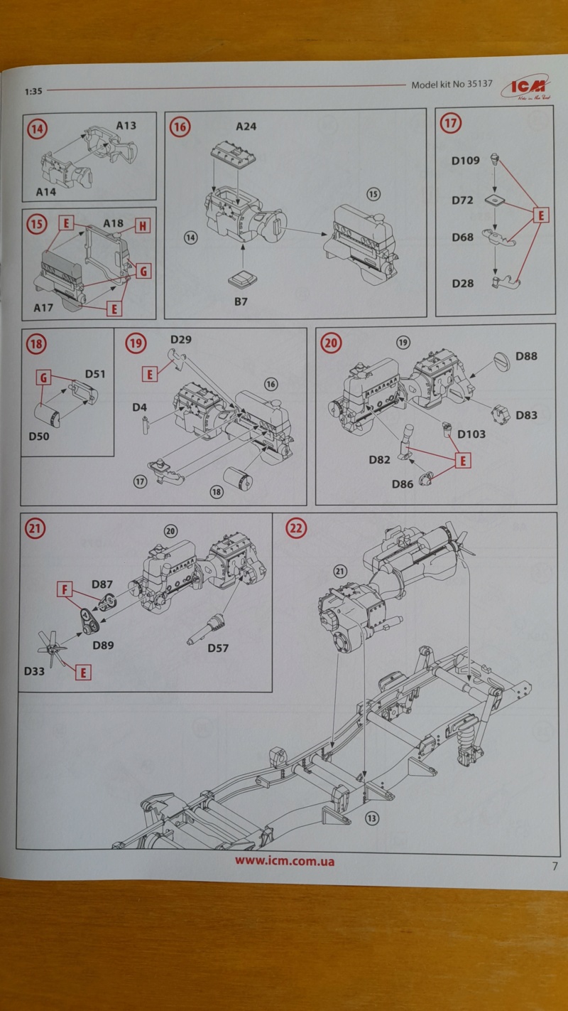 [ICM ] UNIMOG S 404 camion radio 1/35ème Réf 35137 Unimog51