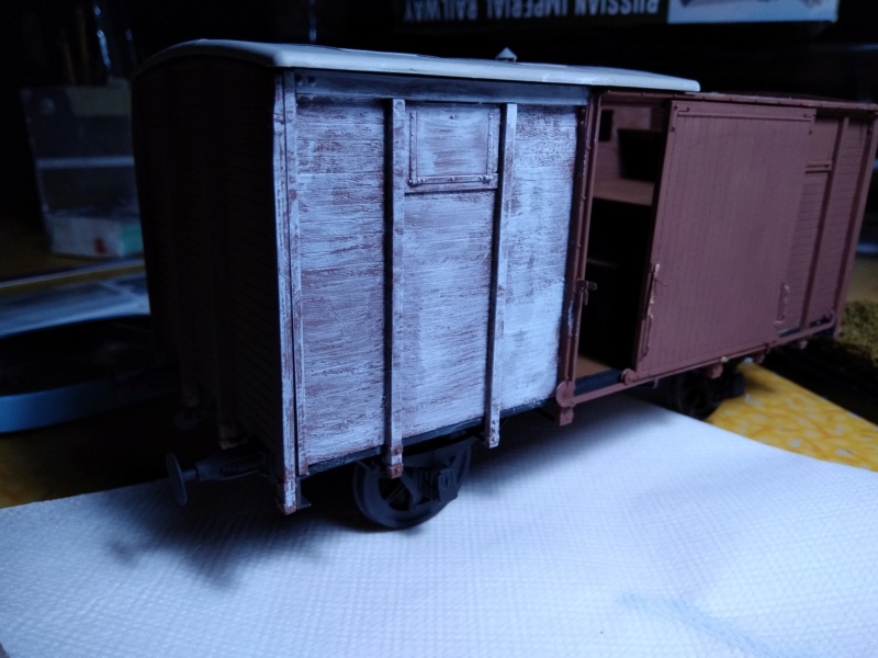 [ MiniArt ] Russian Impérial Railway Covered wagon 1/35 39002 montage - Page 2 Wagon331