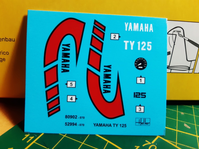YAMAHA TY 125 1/8ème Réf 902 Yamaha94