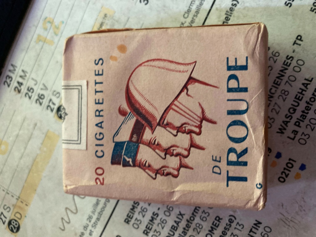 paquet de cigarette de troupe française G10