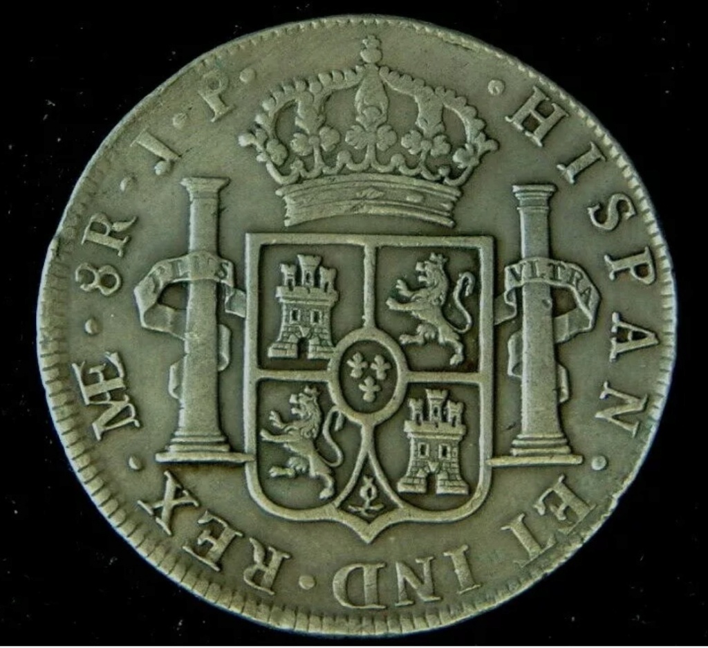 Carlos IV, 8 Reales. 1806 MAE. LIMA . “Cabalva Wreck” (Islas Mauricio, 1818)  Img_2053