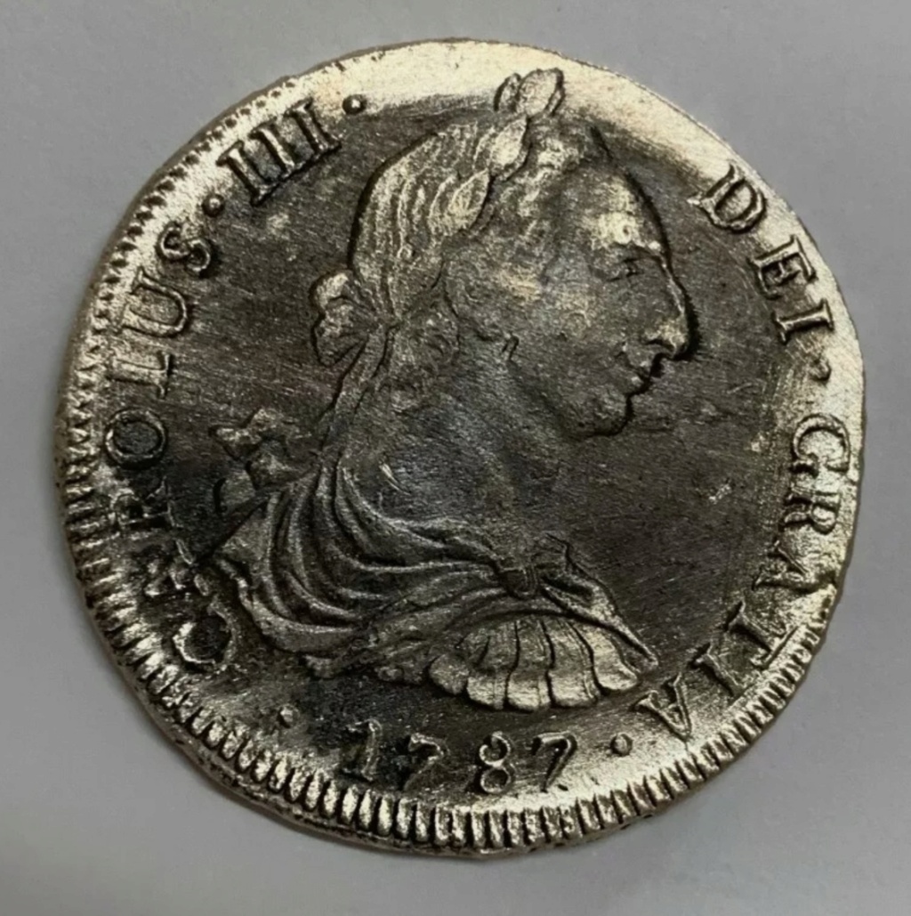 8 REALES CARLOS III CECA DE LIMA 1787 PECIO DESCONOCIDO (HAITÍ) Img_2055