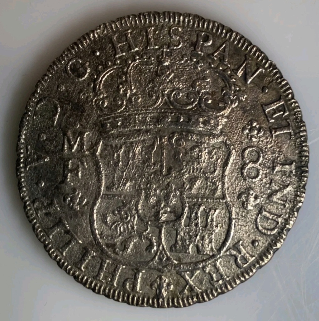  8 reales 1736. Felipe V. México. Procedente del Rooswijk Img_2094