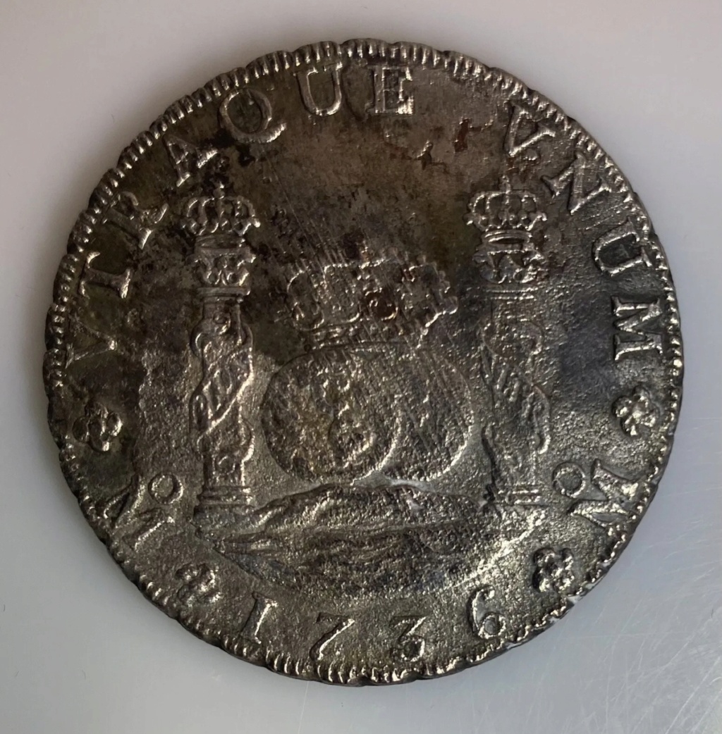  8 reales 1736. Felipe V. México. Procedente del Rooswijk Img_2095