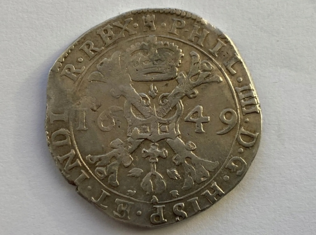 Felipe IV: Patagón ceca de Tournai/Países Bajos, 1649 Img_2119