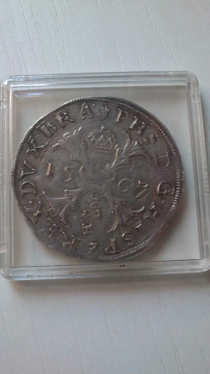 borgoña - Escudo de Borgoña 1567. Felipe II (Amberes) Whatsa30