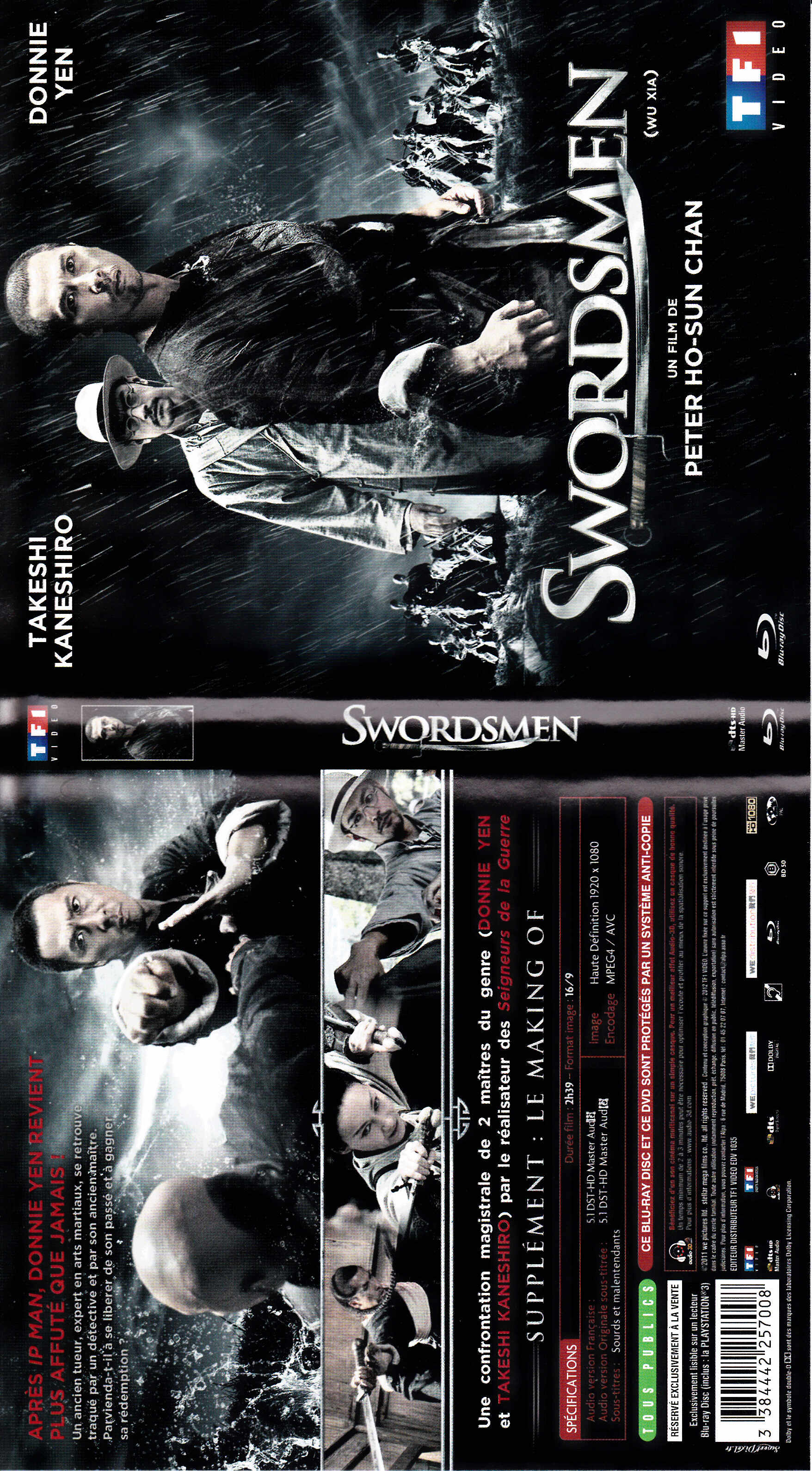 Jaquette de Swordsmen (BD) Swords11