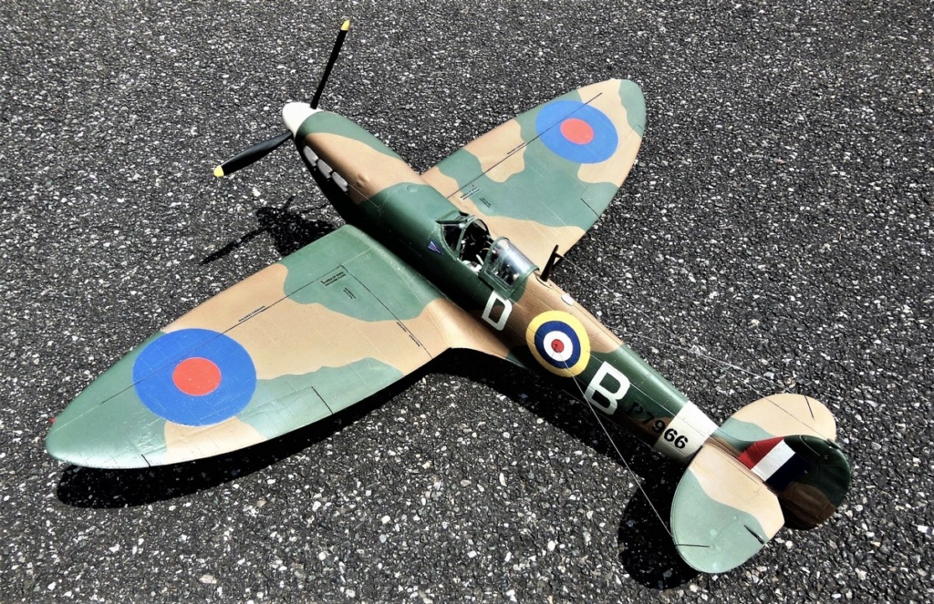 Spitfire MkIIa de Douglas Bader 100% scratch en bois massif sculpté au 1/15 ème - Page 2 7015