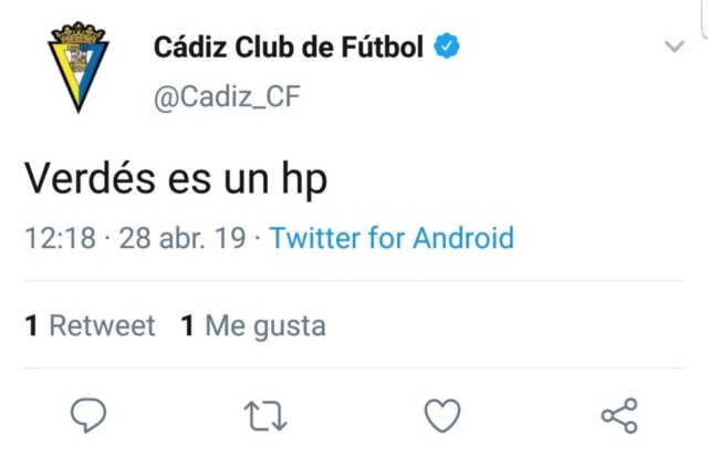 EL TWITTER OFICIAL DEL CADIZ Y LA MADRE DEL RIVAL Whatsa10