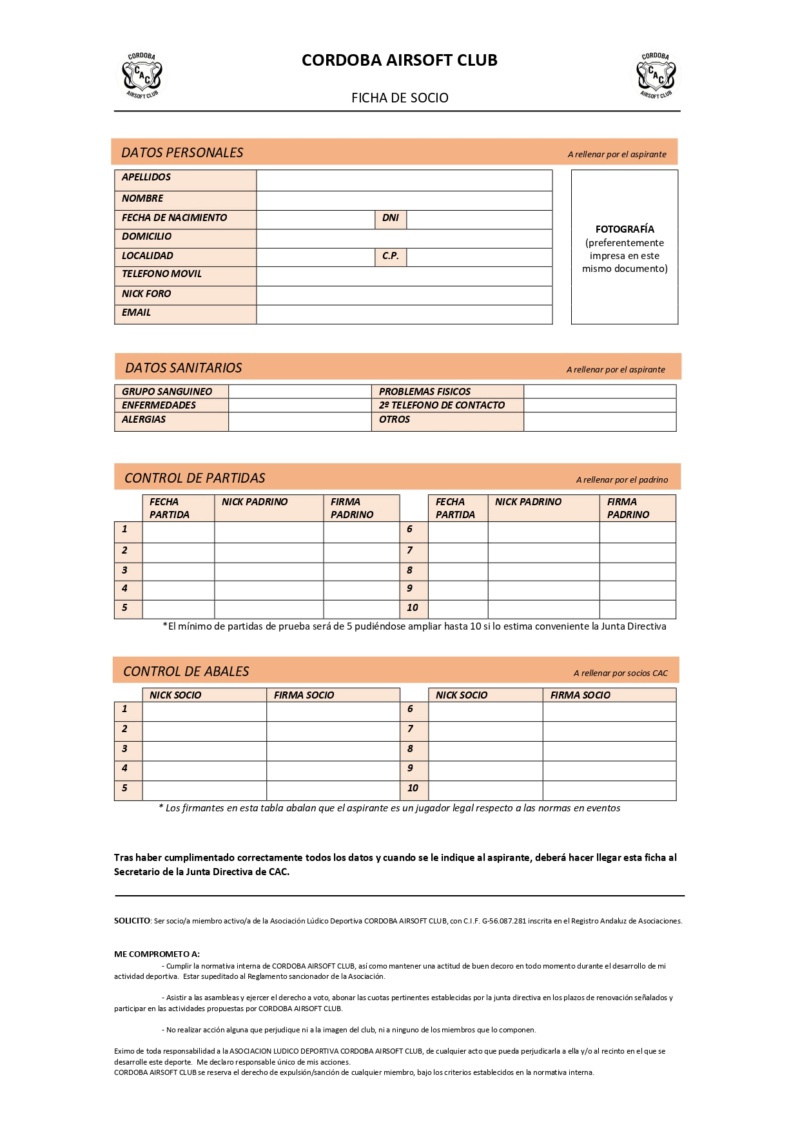 Procedimiento de inscripción en CAC | Actualizado OCTUBRE 2020 Ficha_11