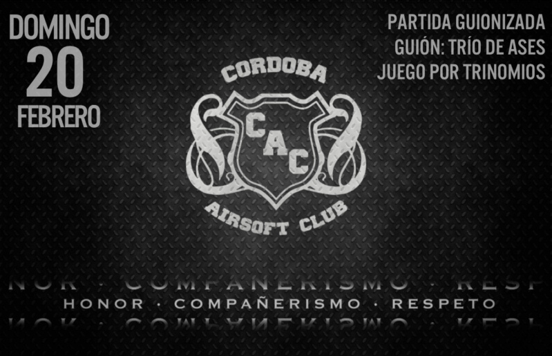 Guión Trío de Ases. Partida por Trinomios. Camping de Puente Nuevo. 20 de febrero Imagen36