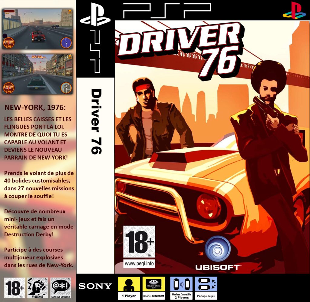 Jaquettes pour boitiers K7 (GB, GBA, GG, PSP... ) - Page 10 Driver10