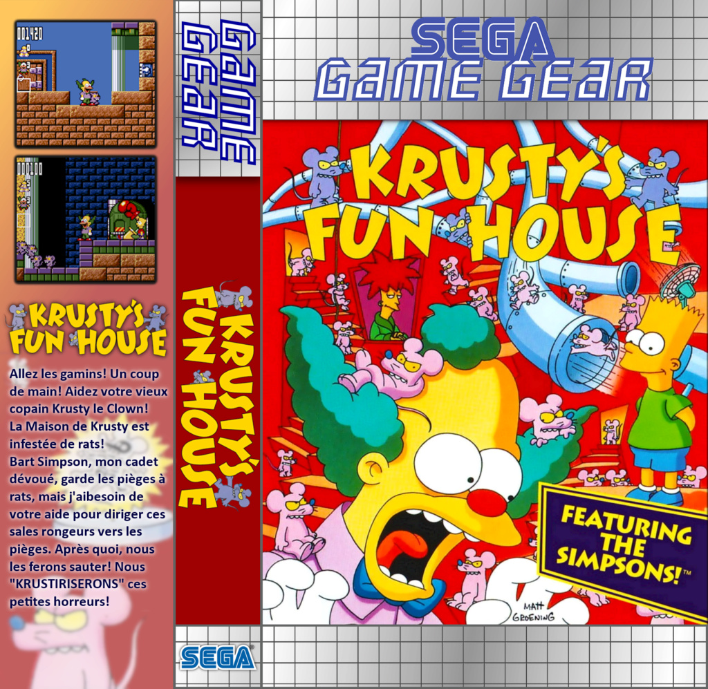 Jaquettes pour boitiers K7 (GB, GBA, GG, PSP... ) - Page 21 Krusty11