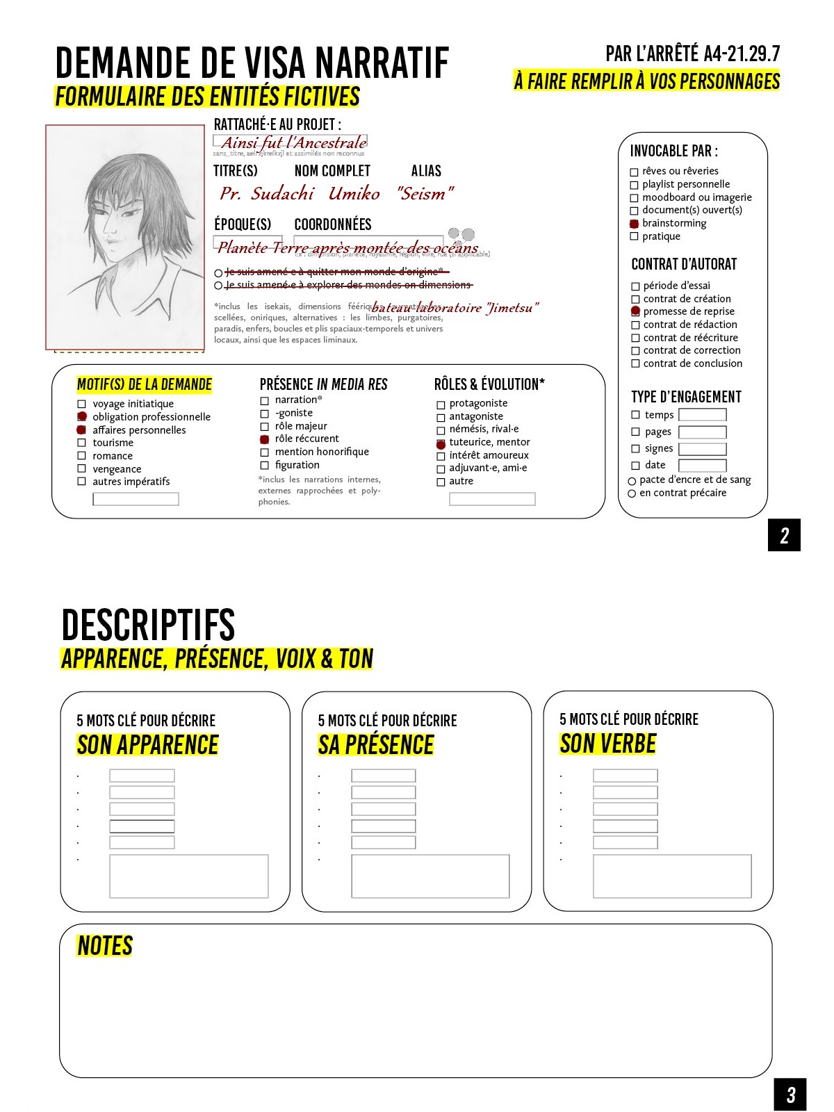 carnet de voyage dans la Légende de Muirgen Danshi Visa_014