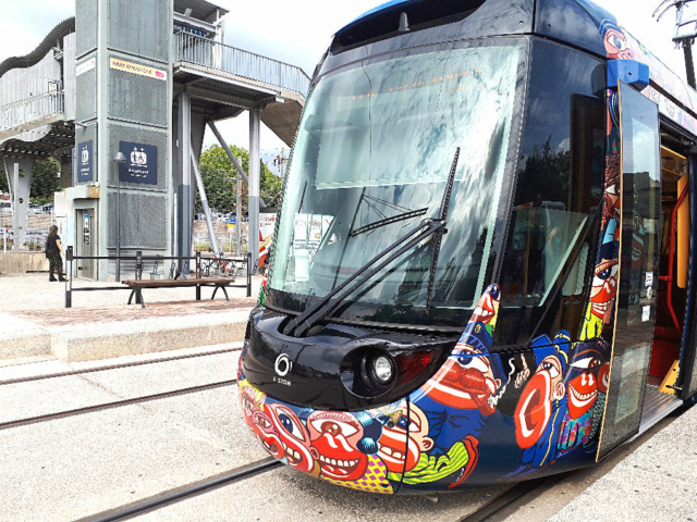 Je vous presente Le tramway d'Aubagne Bouches du Rhône 20200926