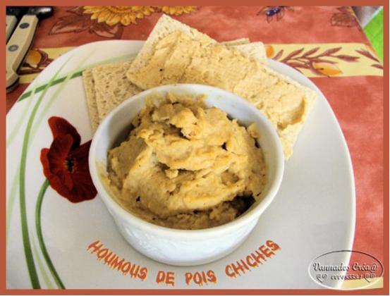 Houmous de Pois Chiches pour vos tartines  de  vannades  Houmou10