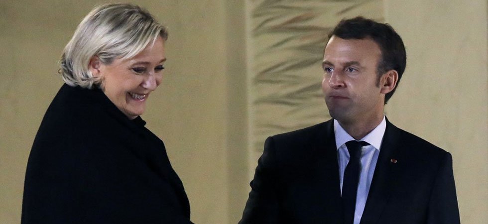  Le couple exécutif baisse, Marine Le Pen au plus haut depuis 2017  661-ma38