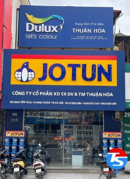 Cửa hàng sơn Dulux tại Hà Nội Cua-ha10