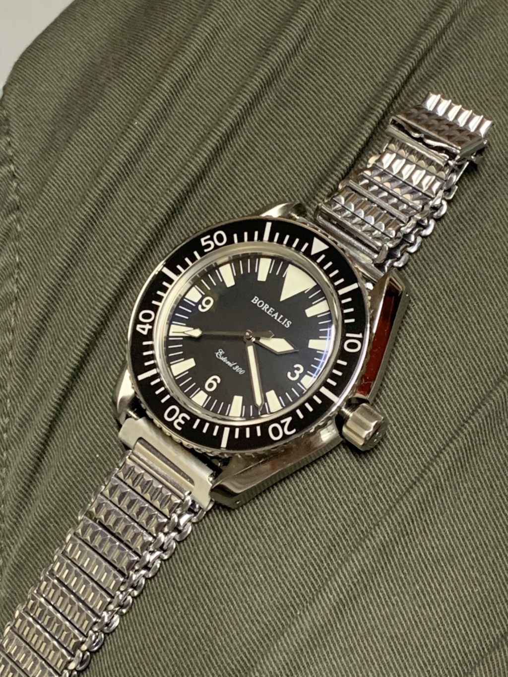 Question bracelet vintage ZRC Chromé “type” Bonklip. 79ea5310
