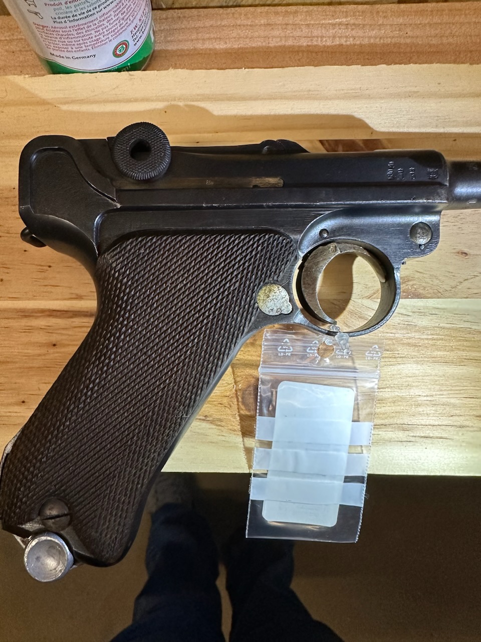 cherche renseignement sur Luger P08 ERFURT 1918 1918_510