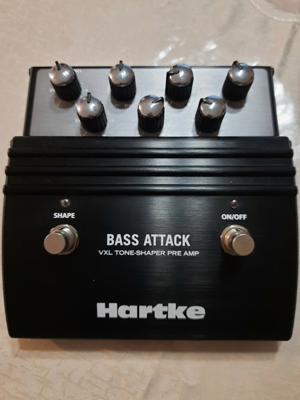 pedal preamp Hartke Bass Attack 20220210