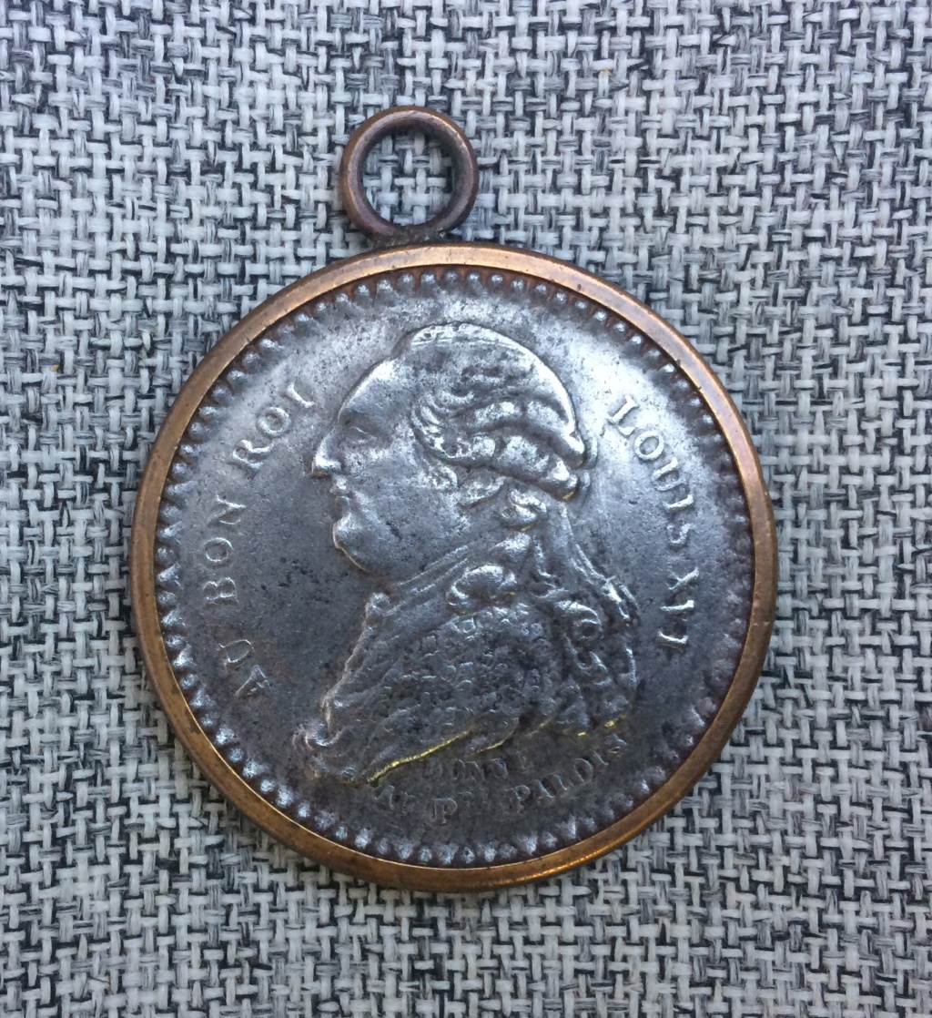 Medaille de Palloy, Adrien Tellier 1795 335ac010