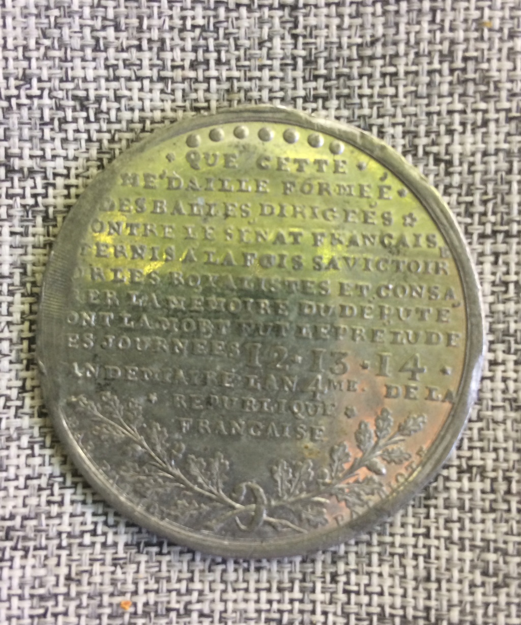 Medaille de Palloy, Adrien Tellier 1795 F0a0ed10