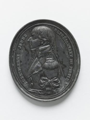 Médaille commémorant Augustin Robespierre au siège de Toulon  Lpdp_811