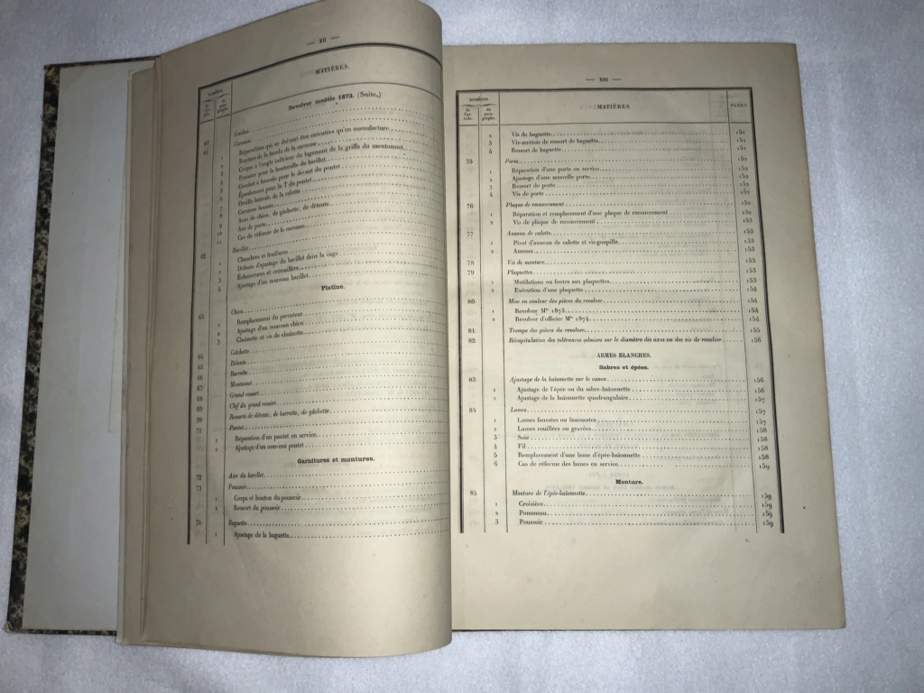 Livre d’instruction armes et munitions, 1884 89c4ff10