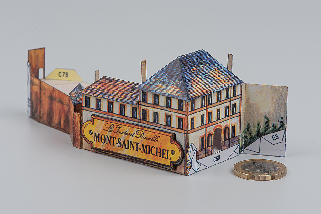 Mont-Saint-Michel / L'Instant Durable / 1:500 / gebaut von Schnipsler 004810