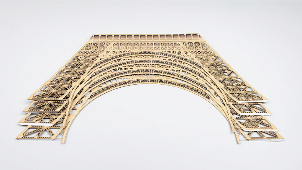 Eiffelturm 1:300  /  gebaut von Schnipsler - Seite 2 100011