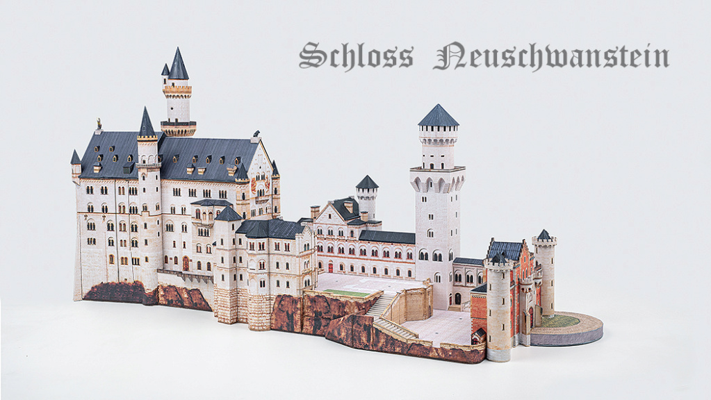Schloss Neuschwanstein Mst 1:250 geb. von Schnipsler - Seite 2 100414