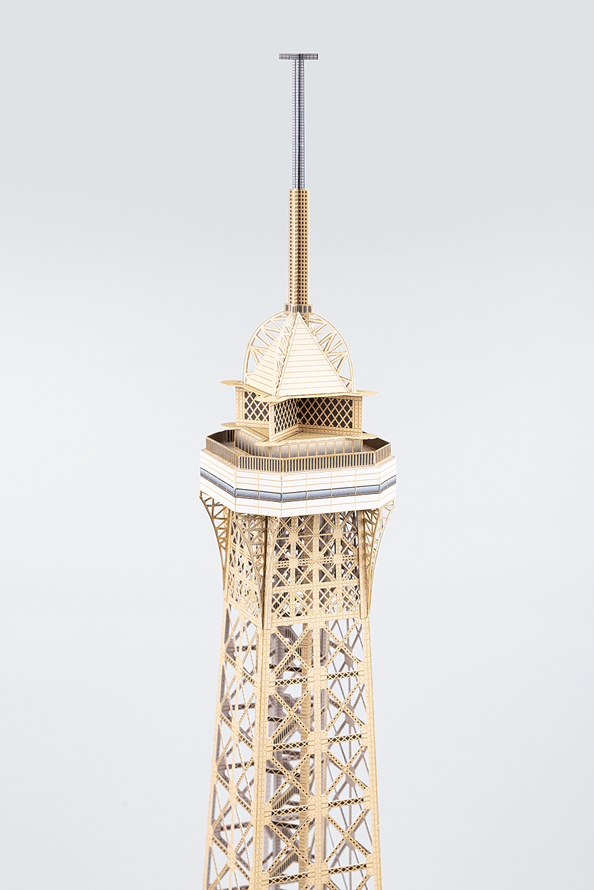 Eiffelturm 1:300  /  gebaut von Schnipsler Rbp_0111