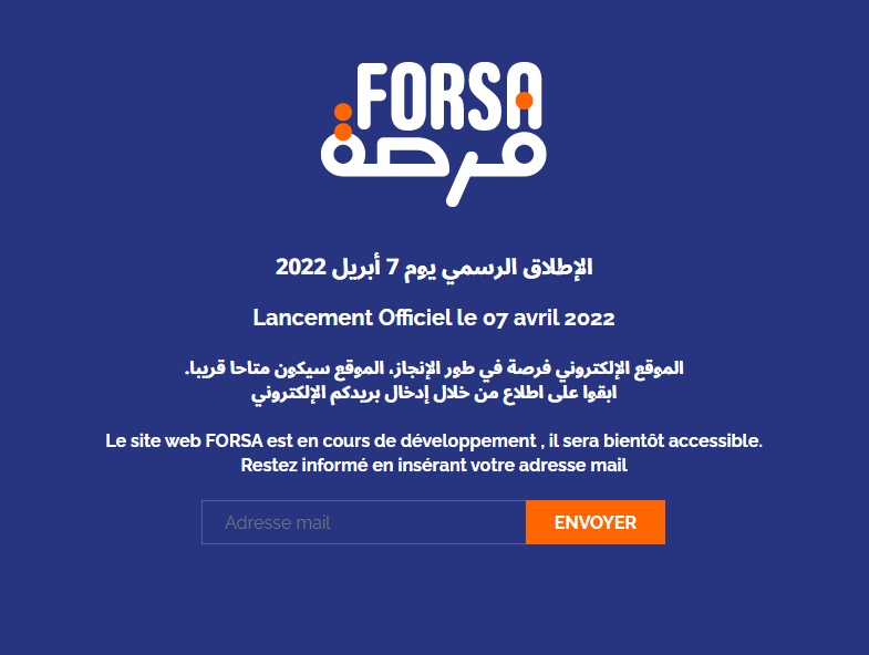 الحكومة تطلق فرصة لتمويل المشاريع Forsa10