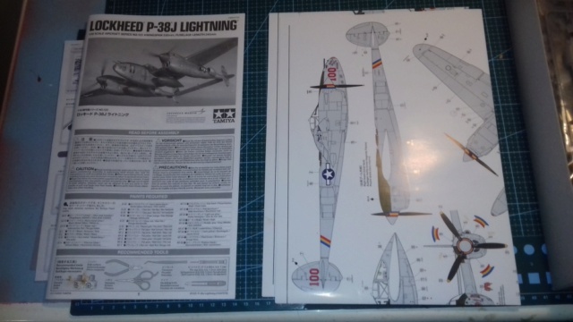 1/48    Lockheed P-38J Lightning   Tamiya 2_noti10
