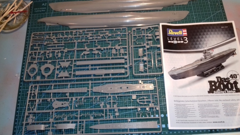 Sous-marin du film Das boot Kit_da10
