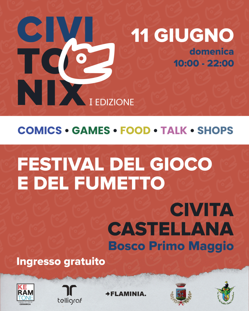 CIVITONIX: Festival del gioco e del fumetto Locand10