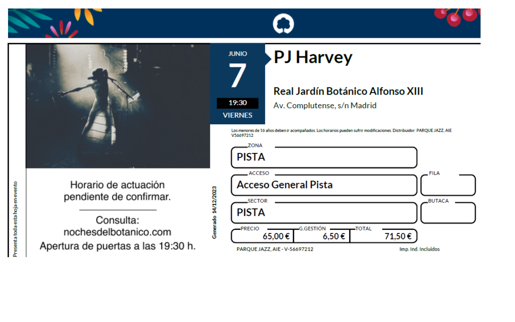 Vendo 2 entradas de pista para PJ Harvey - Noches del Botánico Pj_har10