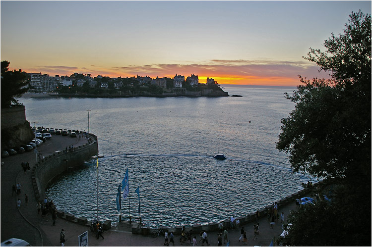 Dinard - coucher du soleil Cou0610