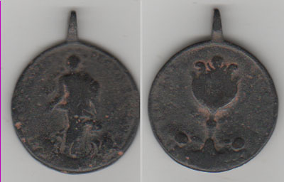 medalla Inmaculada Concepcion-Santisimo Sacramento.S.XVIII Medall19