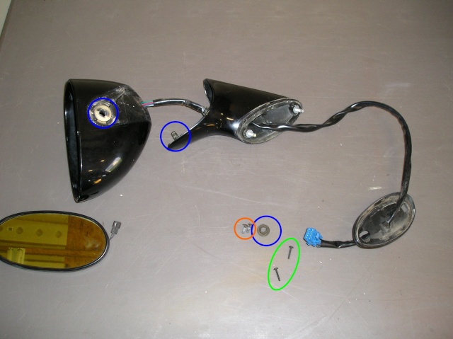 Write-Up: Exterior Mirror Disassembly Left_511