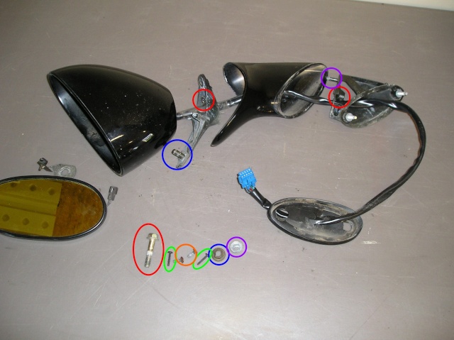 Write-Up: Exterior Mirror Disassembly Left_711