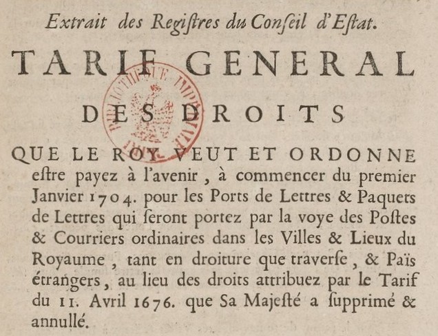 pli de Paris pour Evreux en 1756 sans marque Captu128