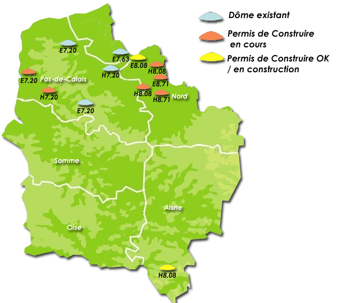 La carte des dômes 2008 en Nord Pas-de-Calais Picardie Carte_10