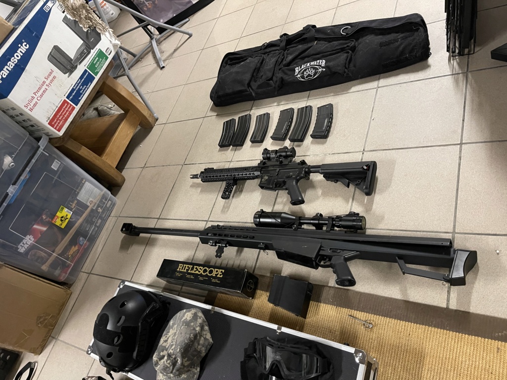 Vente lot airsoft - 2 répliques + accessoires (photos) 6370fe10