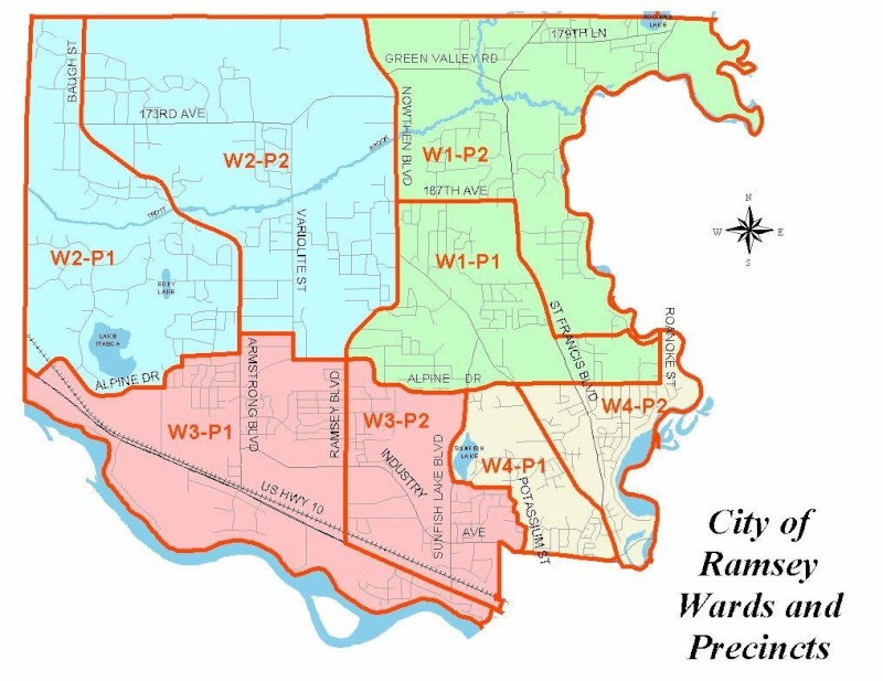 Ward & Precinct Map Ward2010
