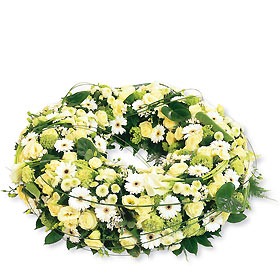 Les couronnes et fleurs mortuaires dans différents pays. Courro10