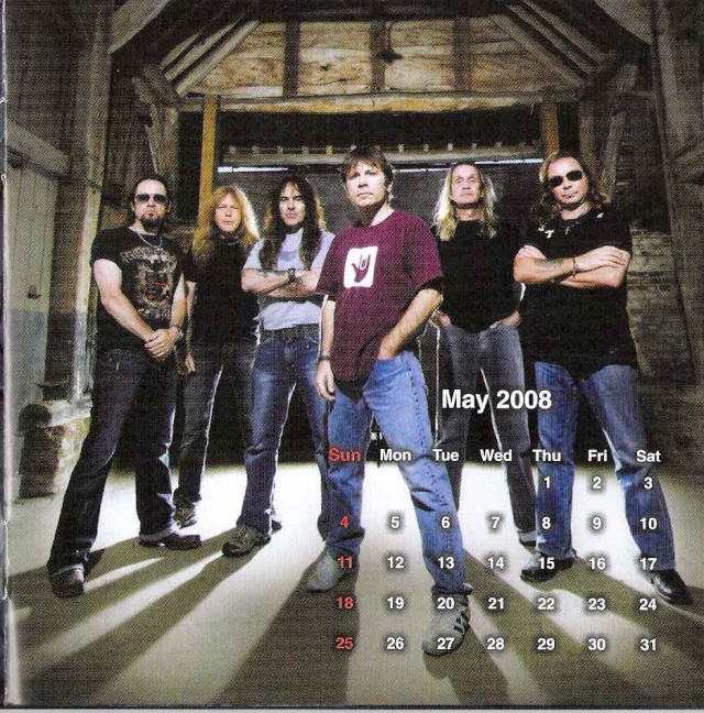 Calendario Iron Maiden 2008 - AMOLAD Mini LP 05-may10