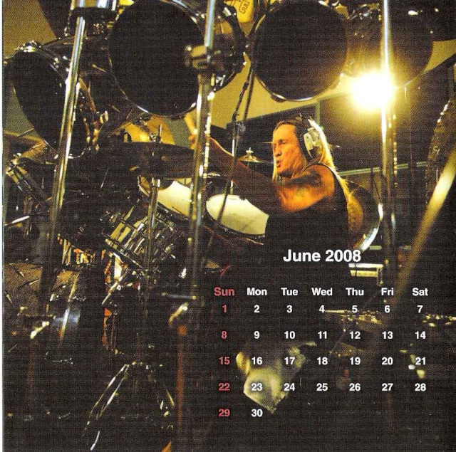 Calendario Iron Maiden 2008 - AMOLAD Mini LP 06-jun10