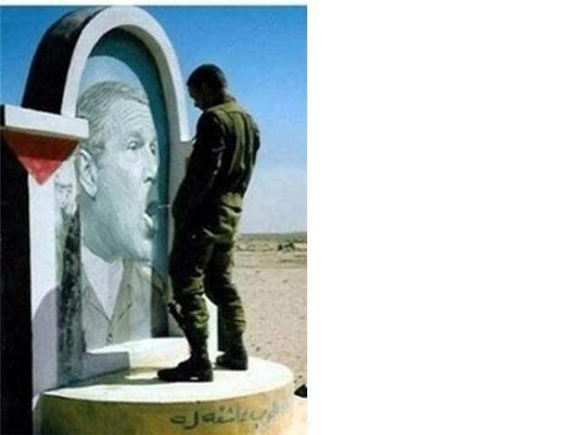 فلسطيني يروي بوش نخب الذل.. 211